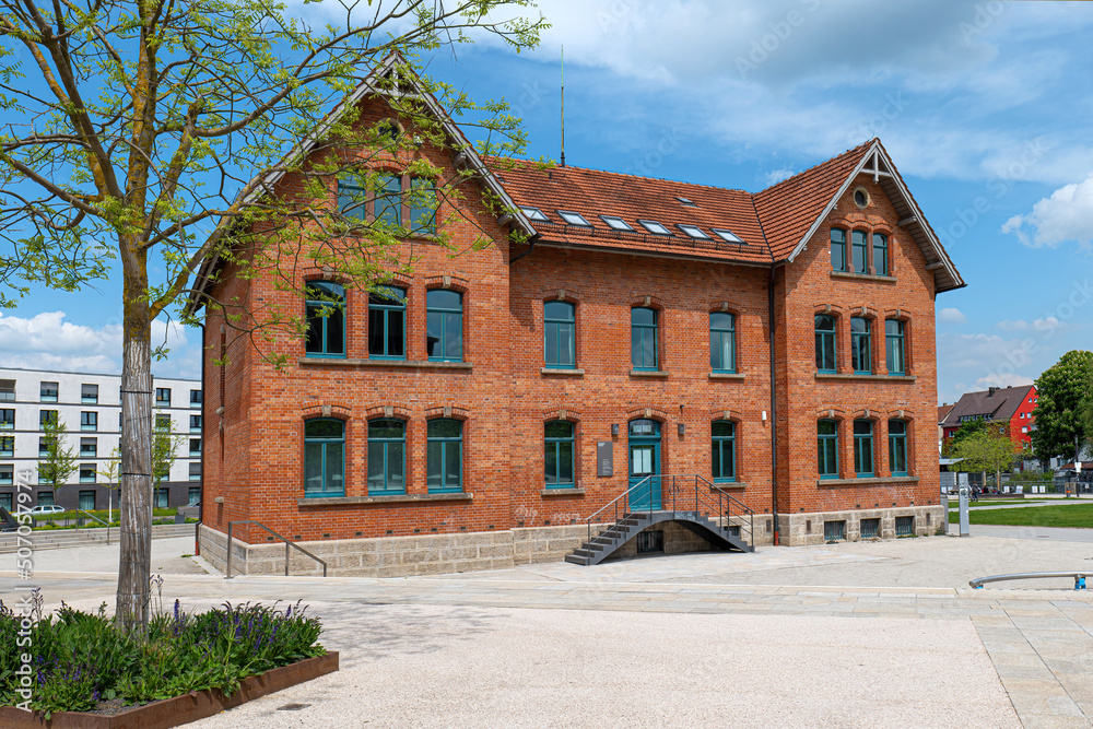 Reutlingen, Innenstadt mit historischer Krankenanstalt