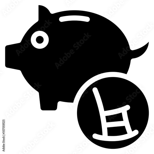 Pension Savings Icon