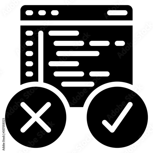 Code Testing Icon