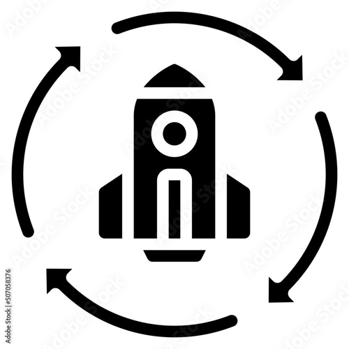 Launch Cycle Icon