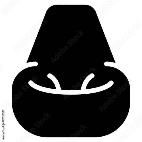 Bean Bag Chair Icon