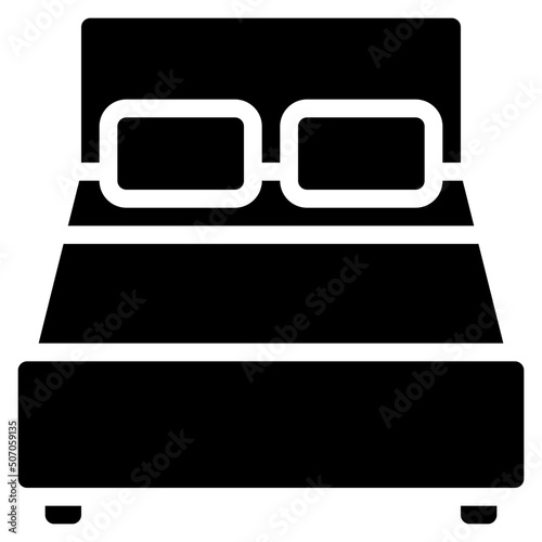 Double Bed Icon