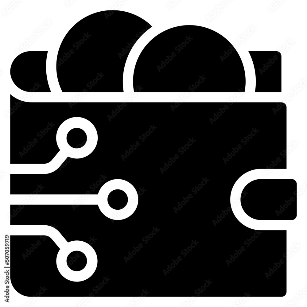 Digital Wallet Icon Digital Wallet Icon