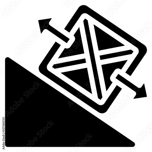 Frictional Force Icon