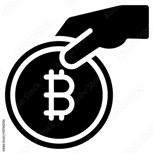Steal Bitcoin Icon