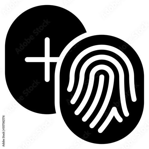 Duplicate Fingerprint Icon