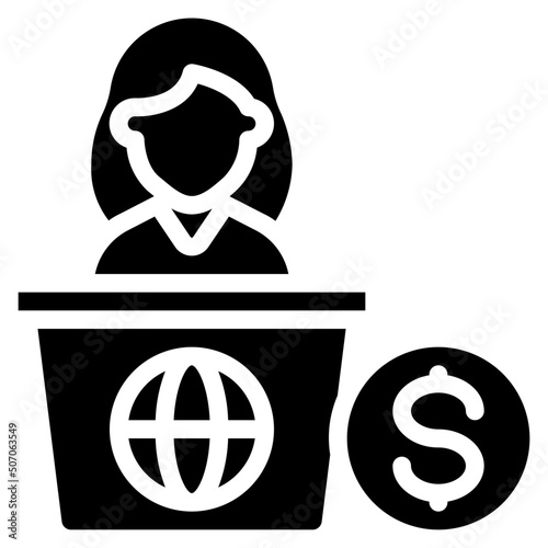 Bribe News Anchor Icon