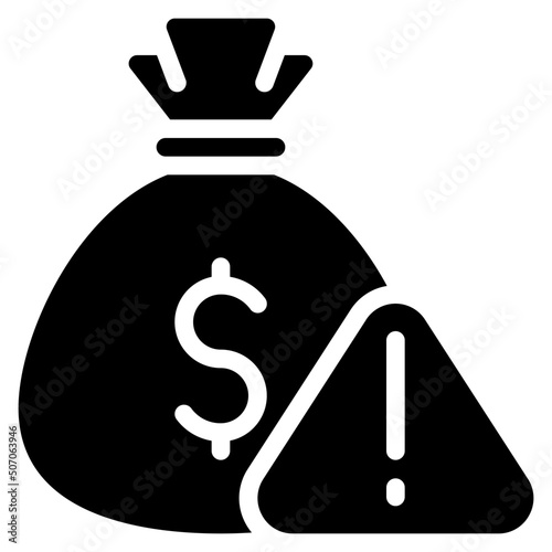 Financial Crisis Icon