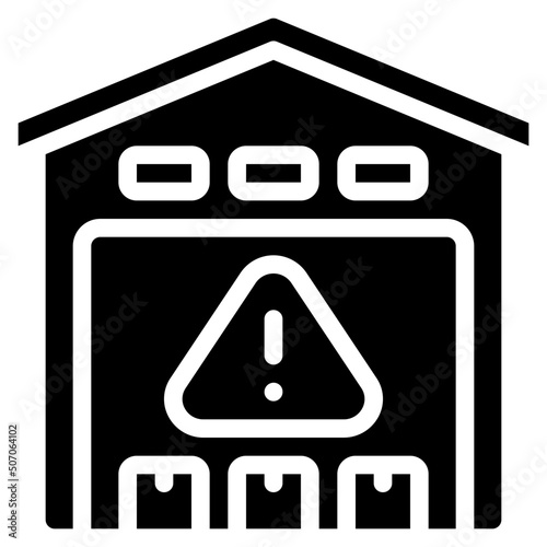 Warehouse Crisis Icon