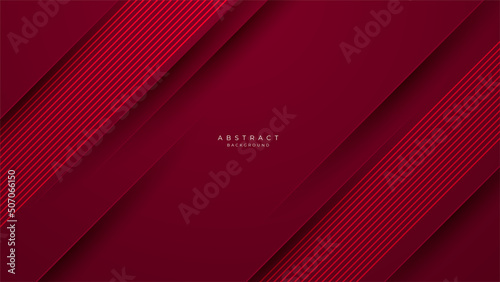Billede på lærred Red maroon abstract background