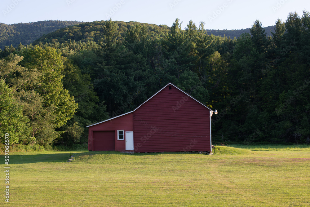 Red Barn in a Field Red Barn in a Field