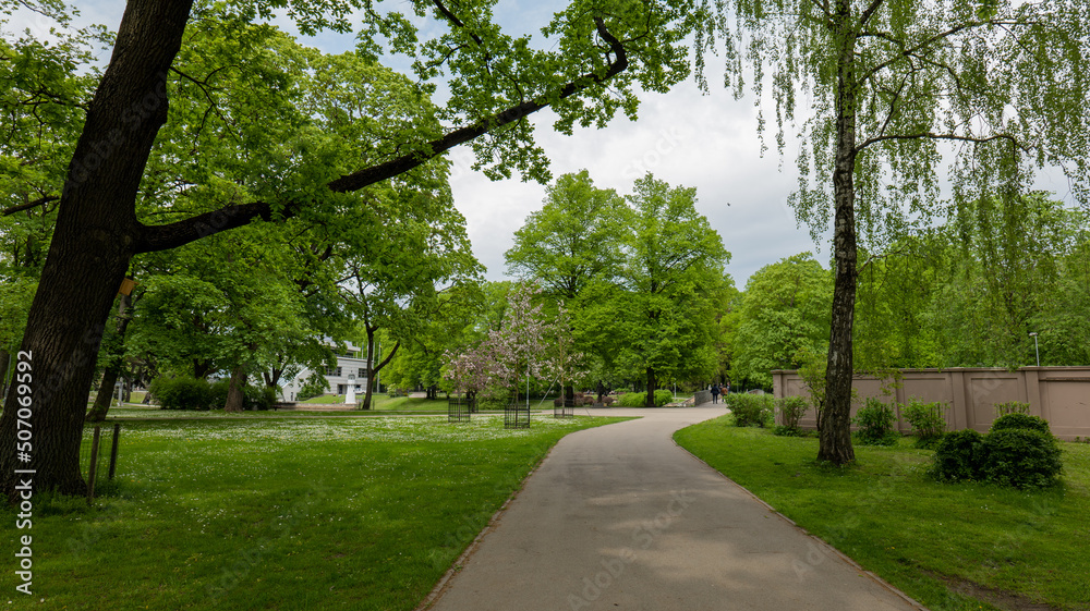 Green Parks of Riga, Latvia