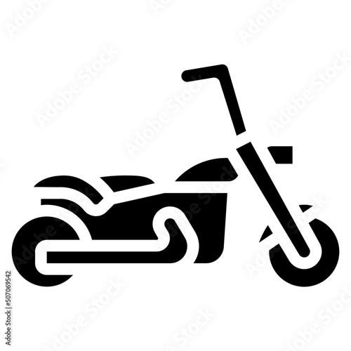 Harley Motorbike Icon