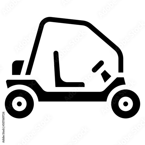 Metal Frame Buggy Icon