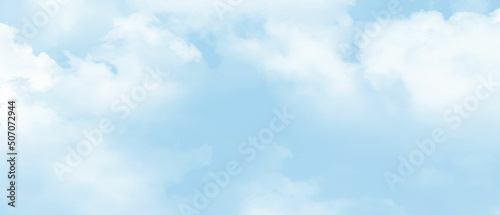 blue sky clouds