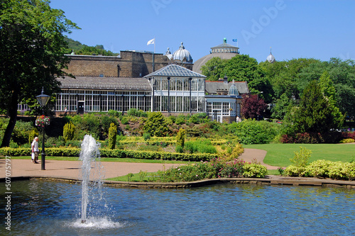 Fotomurale Buxton - pavilion Gardens - Derbyshire