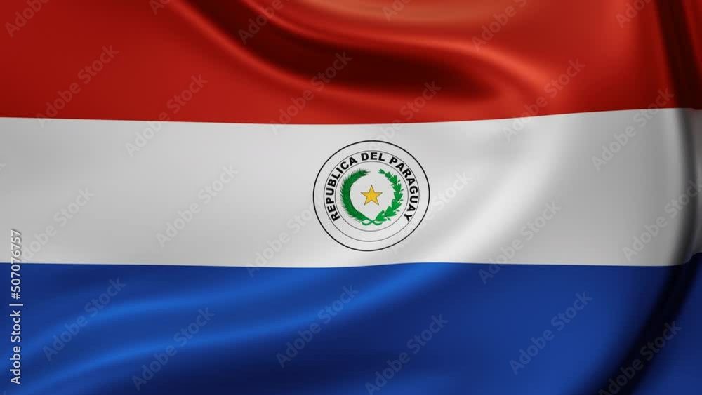Paraguay national flag