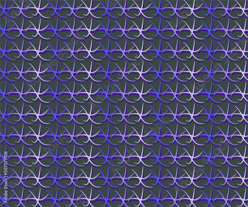 Abstract line patterns produce interesting picture arrangements