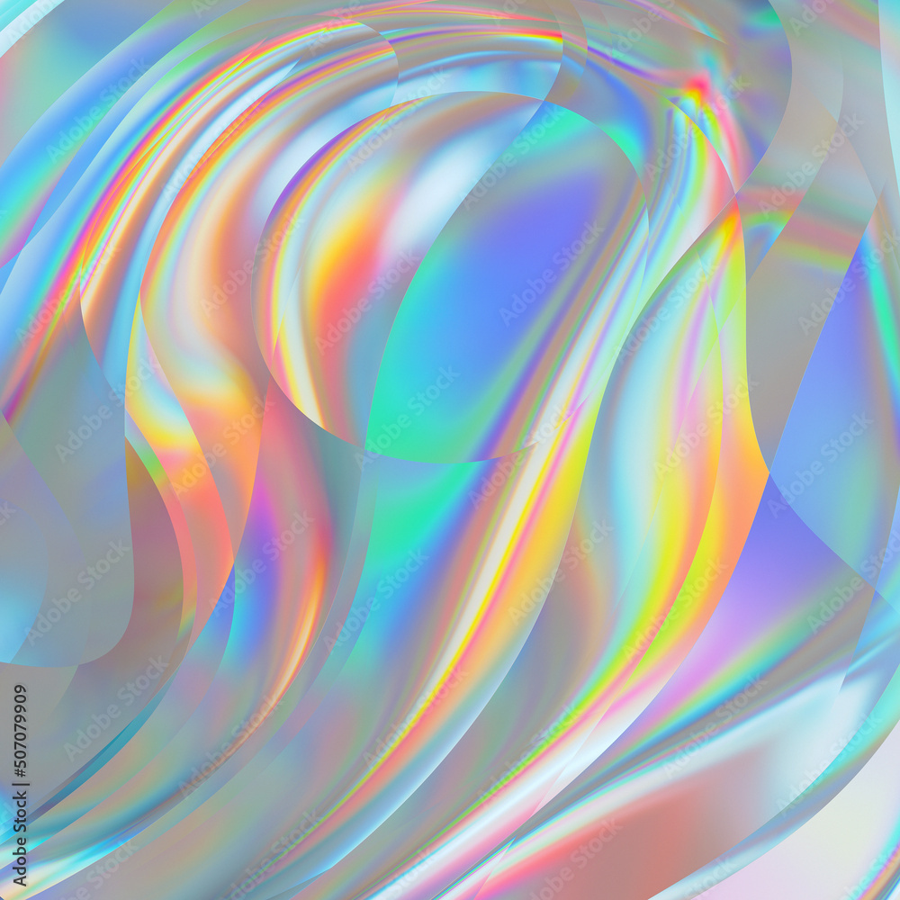 Holographic Iridescent Chroma Background Holographic Iridescent Chroma Background