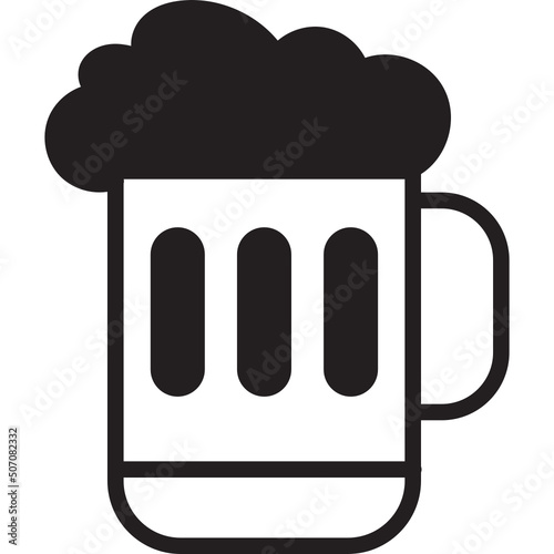 Drinks and beverages mixed icon.