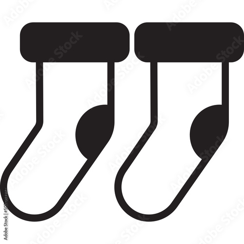 Winter season mixed icon.