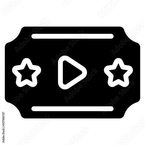Cinema Ticket Icon