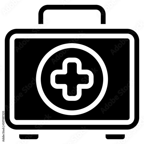Medical First Aid Kit Icon