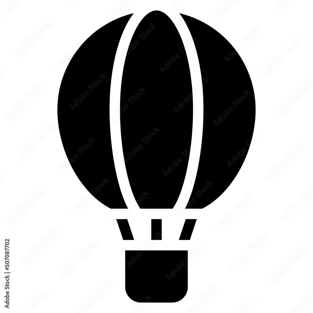 Hot Air Balloon Icon