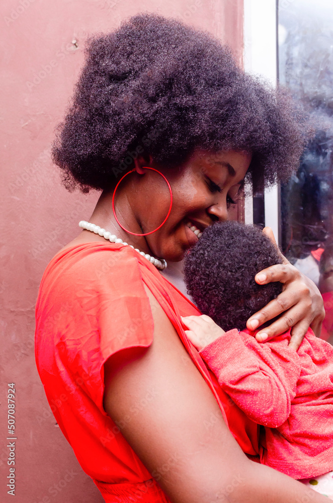 black woman and child black woman and child