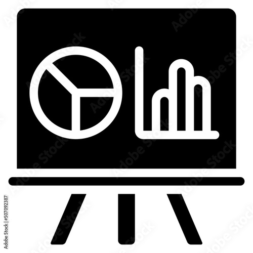 Chart Presentation Icon
