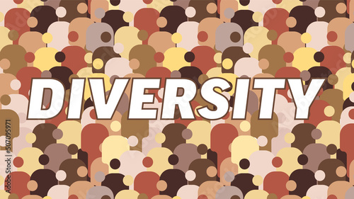 Diversity banner header flyer