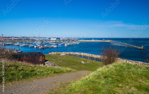 Dragor harbor of Denmark