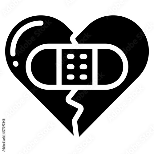 Repaired Broken Heart Icon
