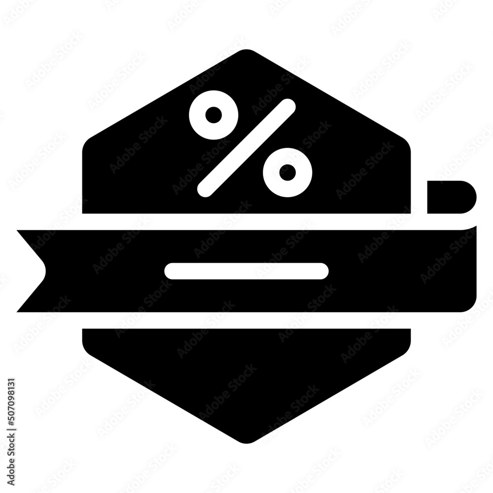 Sale Banner Icon Sale Banner Icon