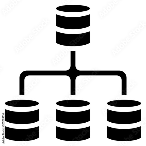 Data Hierarchy Icon