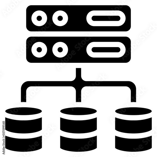 Server Data Network Icon