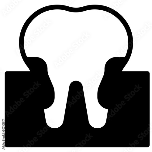 Decayed glyph icon