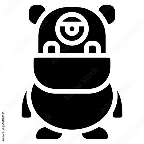 Big Chin Monster Icon