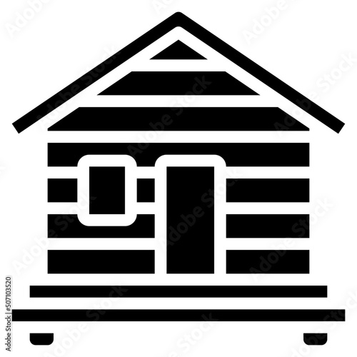 Beach Cabin Icon