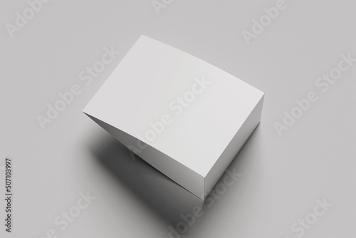 blank paper Table tent mockup