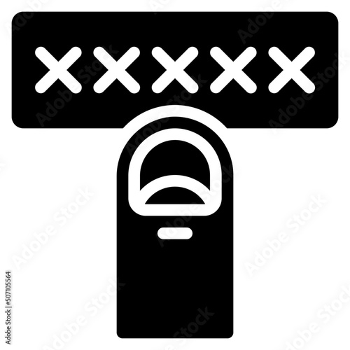 Thumb Passcode Icon