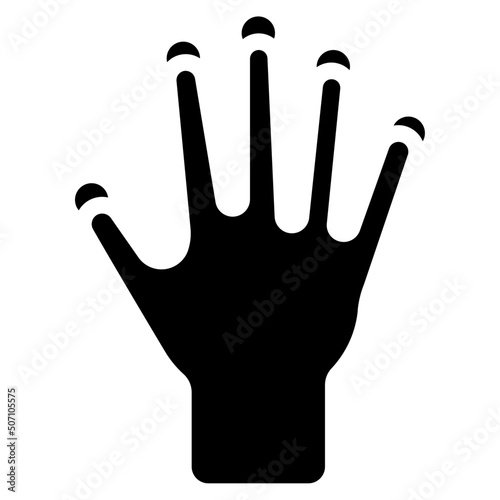 Hand Unlock Icon