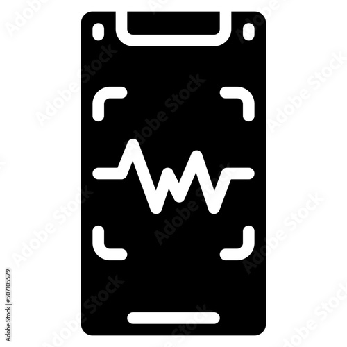 Voice Recognition Mobile Icon