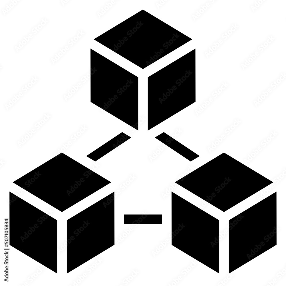 Blockchain Icon Blockchain Icon