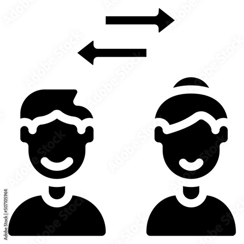 Peer To Peer Transfer Icon