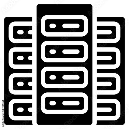 Three Servers Icon