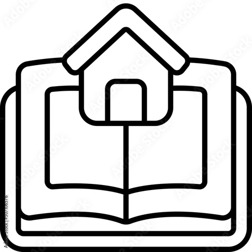 architecture outline icon
