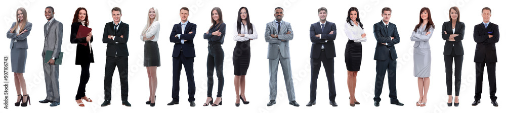 Young attractive business people - the elite business team Young attractive business people - the elite business team