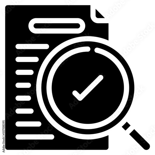 Quality Assure Document Icon