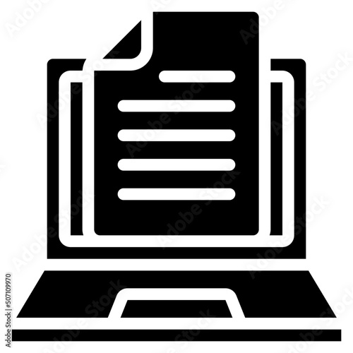 Laptop Copy Icon